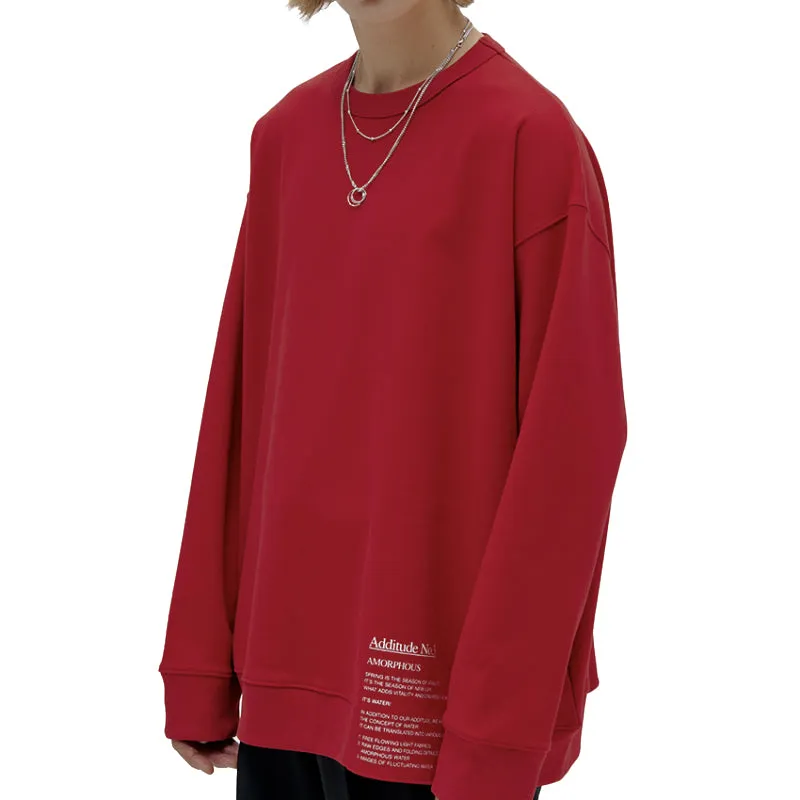 ADD Additude No.3 Sweatshirt Red