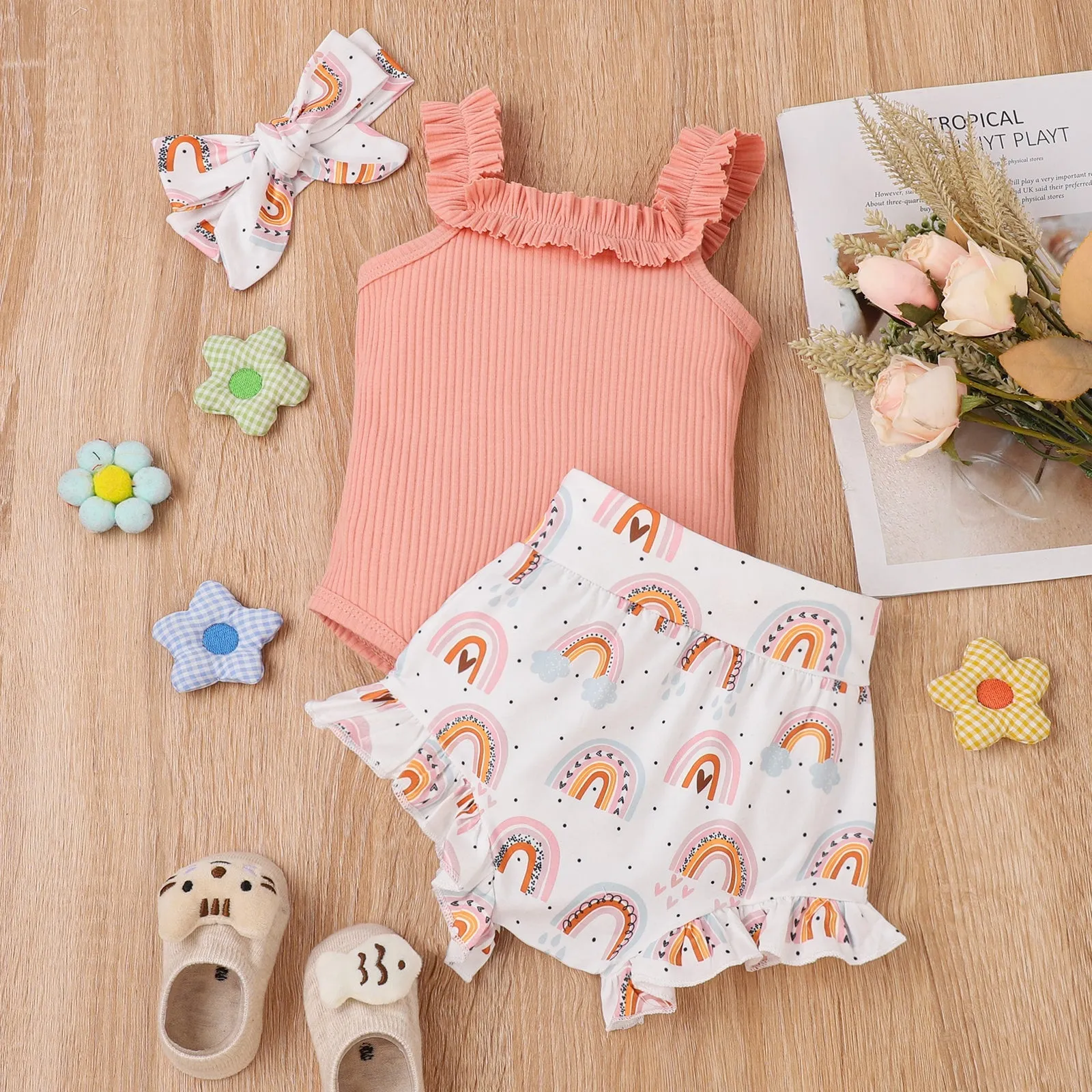 Baby Girl Rainbow Sets