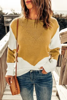 Chevron Pullover Sweater