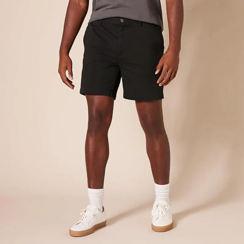 Comfy Chino Shorts With Front Slant Pockets