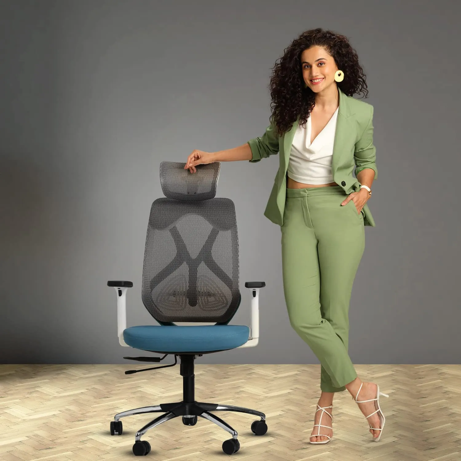 Green Soul Renewed Zodiac Pro High Back Mesh Office Chair