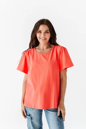 Marissa Top in Coral