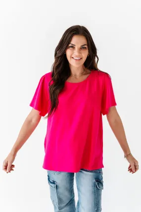 Marissa Top in Fuchsia